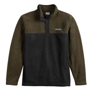 NWOT Columbia Fleece 2 Tone Quarter Button Men’s